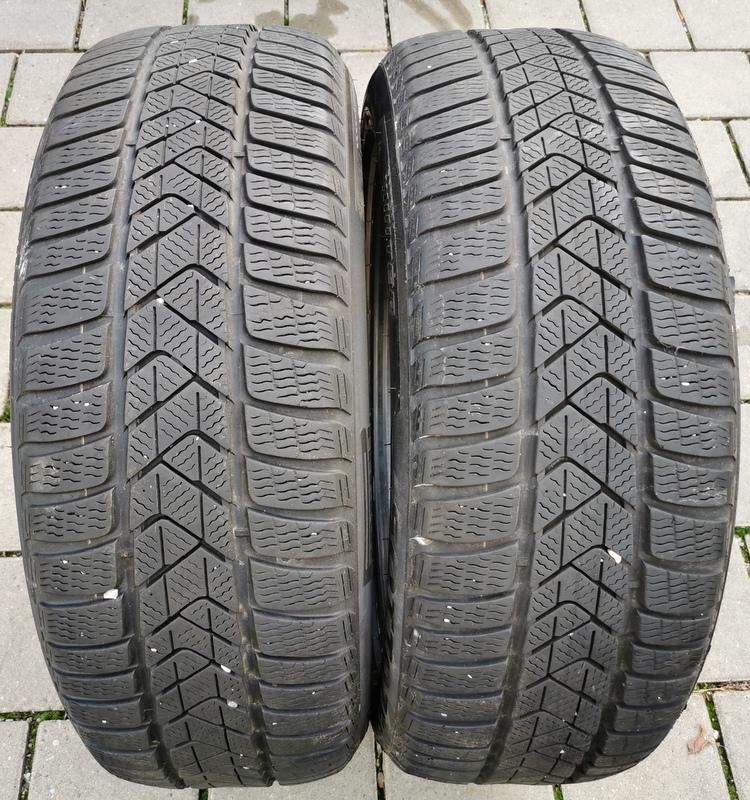 2 x 225/50R18 95H Winterreifen Pirelli Sottozero 3 Runflat 5,5-6mm 2017