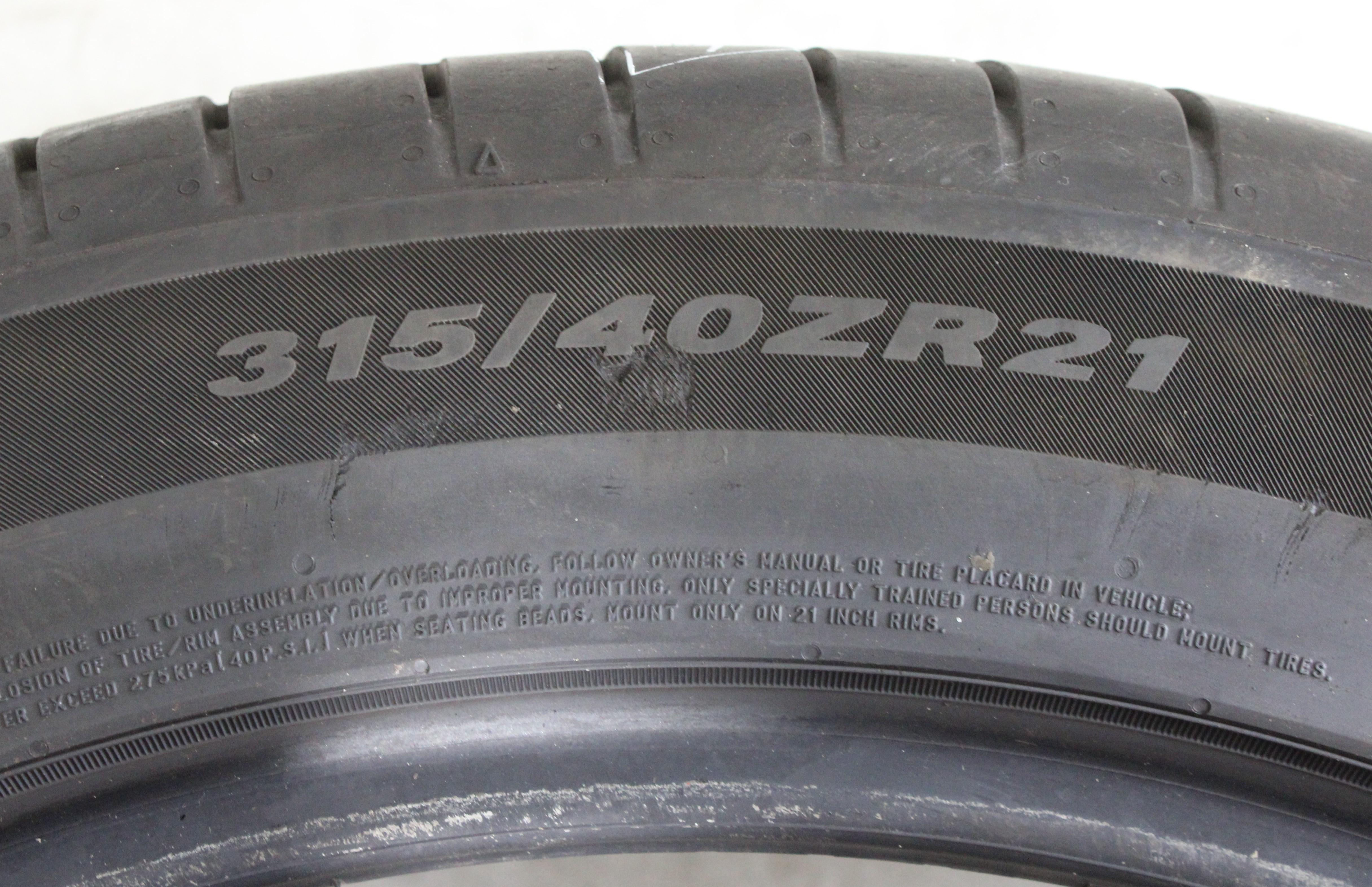 2 x 285/45R21 113Y 2 x 315/40R21 115Y Sommerreifen Nexen N Fera Sport SU2S NCO 5-5,5mm 2024