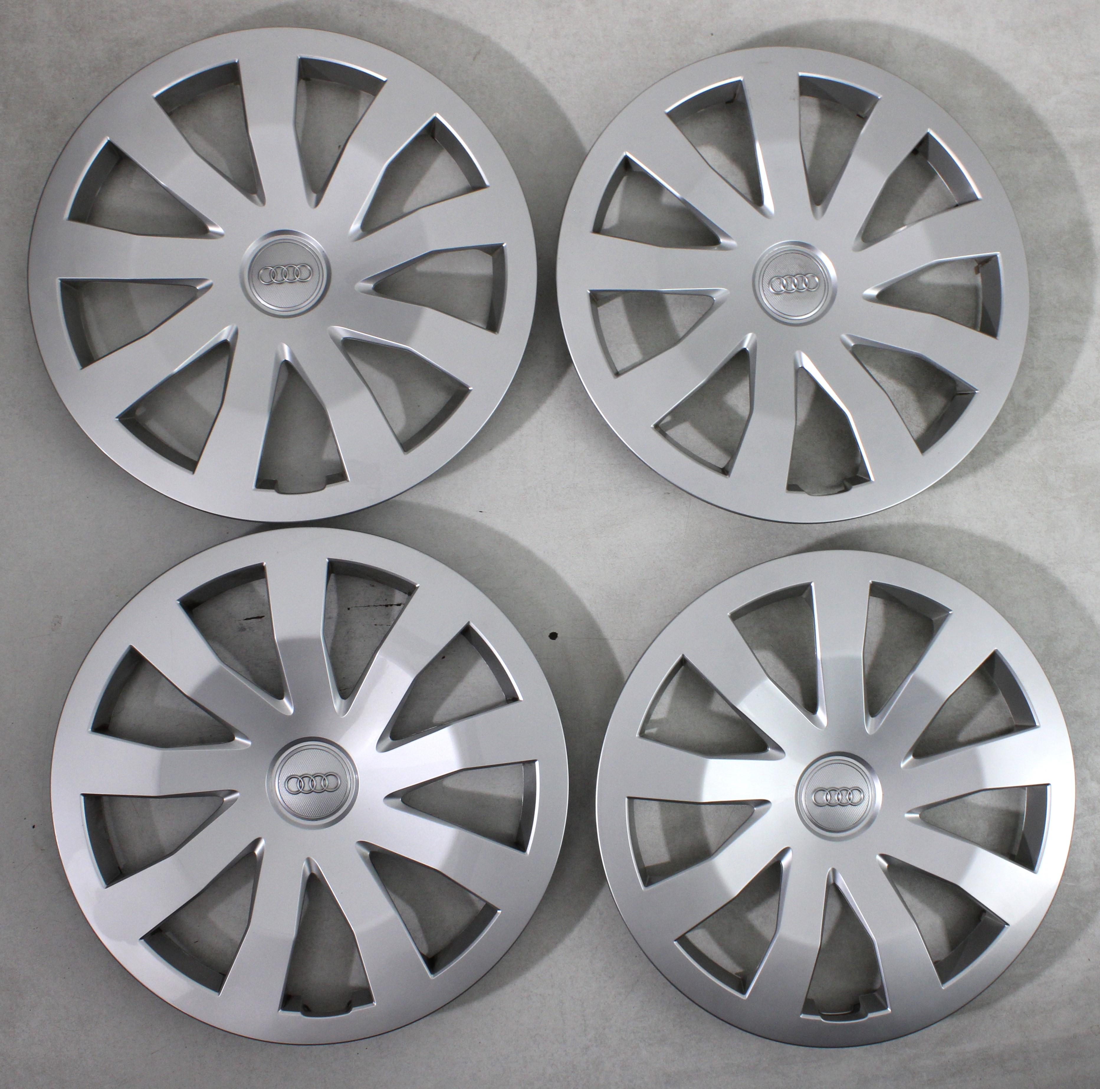 4 TAPACUBOS ORIGINALES DE 15" PARA AUDI A1 GB 82A601147 15 PULGADAS