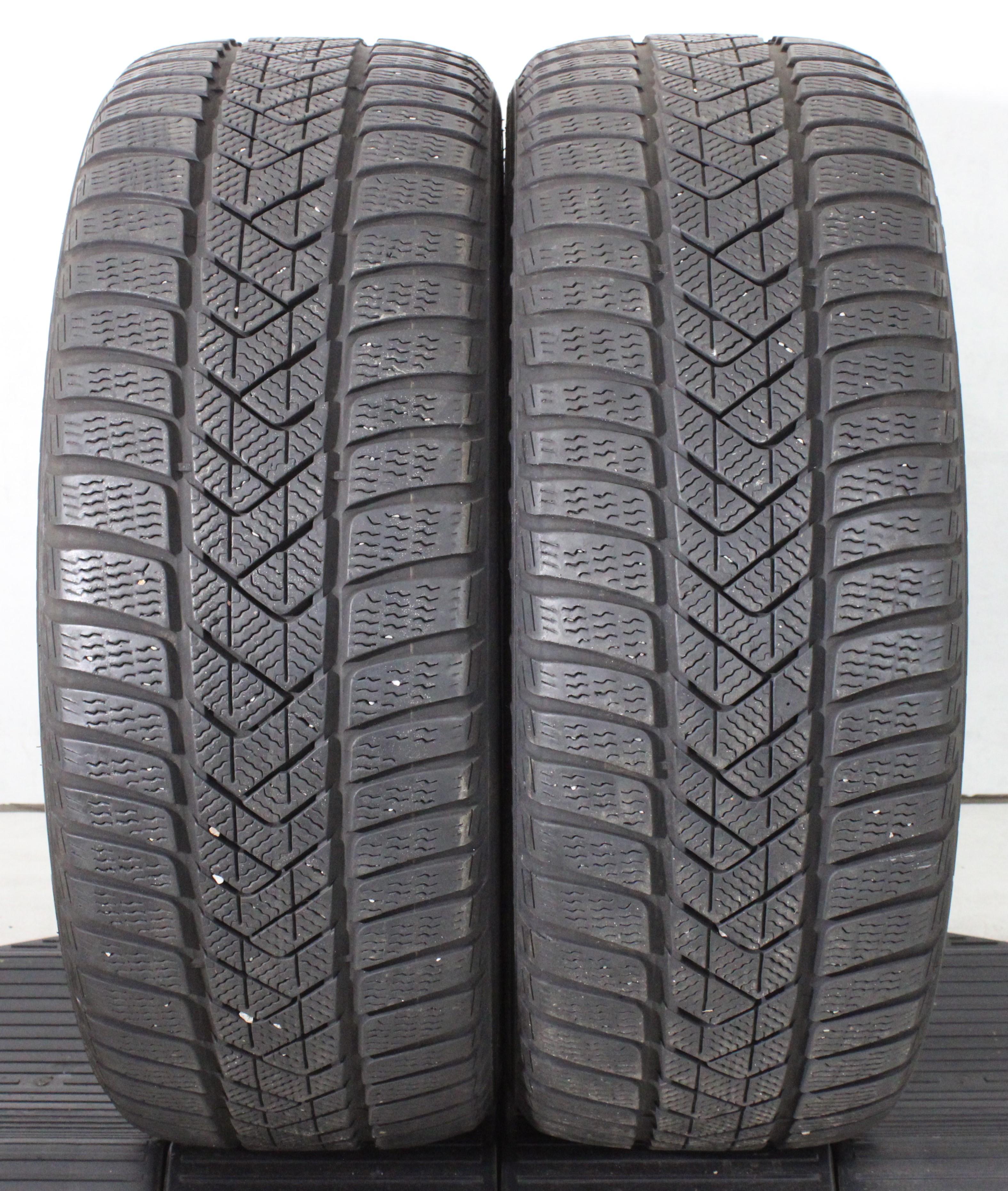 2 x 225/45R18 95H Winterreifen Pirelli Sottozero 3 * Runflat 5-5,5mm 2020