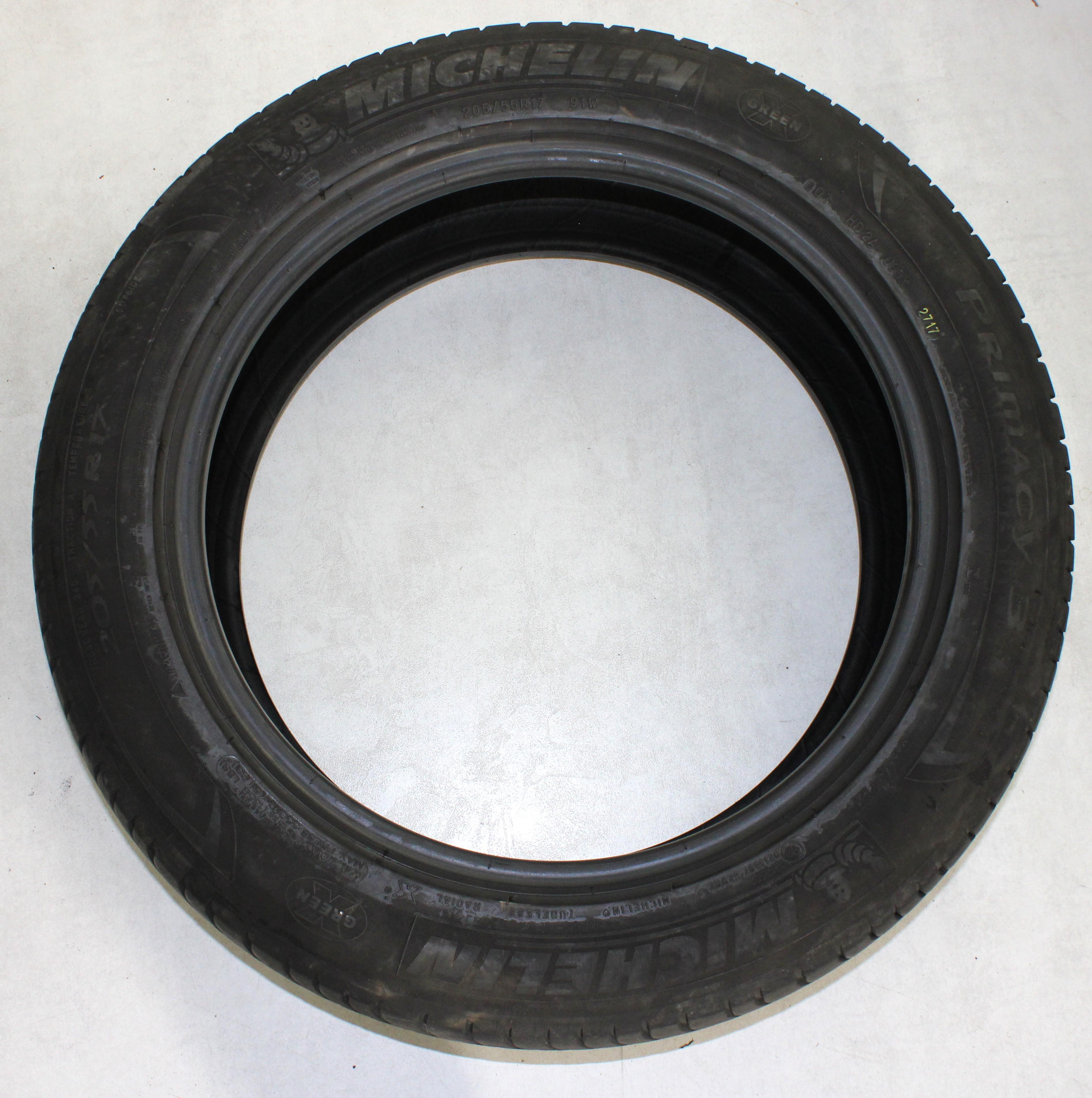2 x 205/55R17 91W Sommerreifen Michelin Primacy 3 * 5,5-6mm 2017