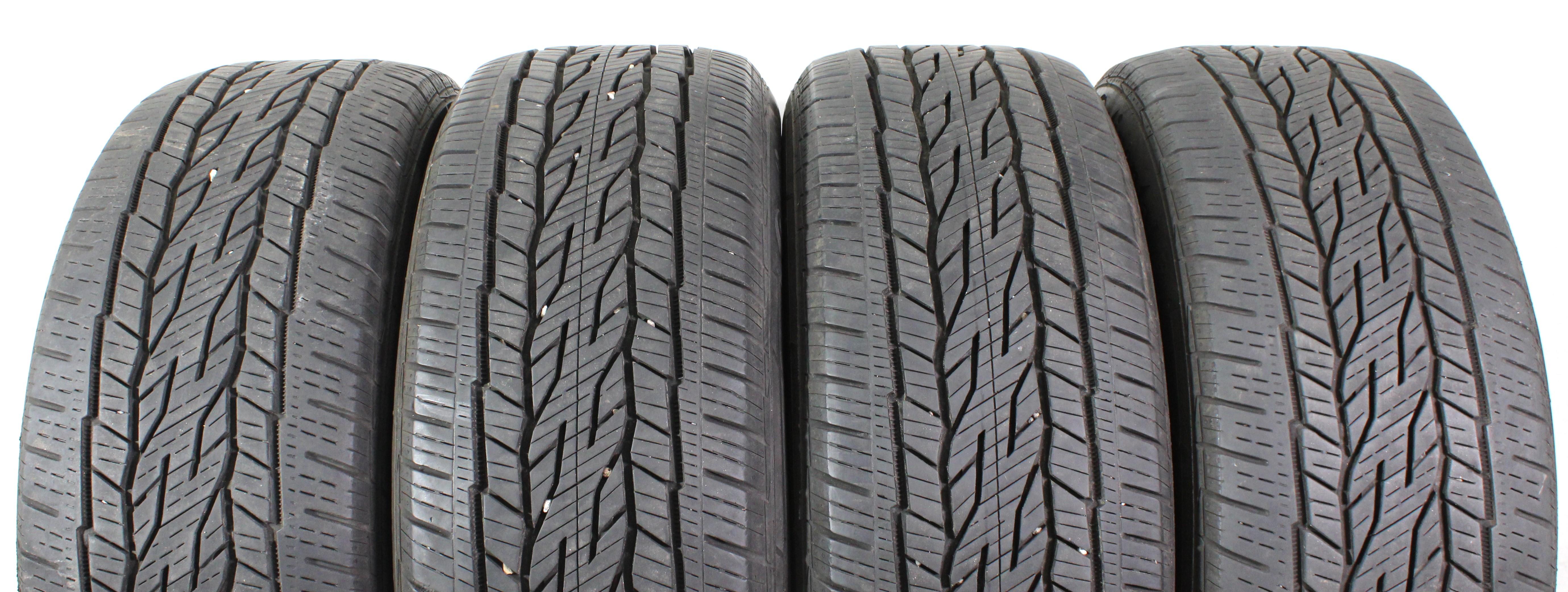 4 x 255/55R18 109H Sommerreifen Continental Cross Contact LX2 2x6,5-7mm/2x8-8,5mm 2016 XL
