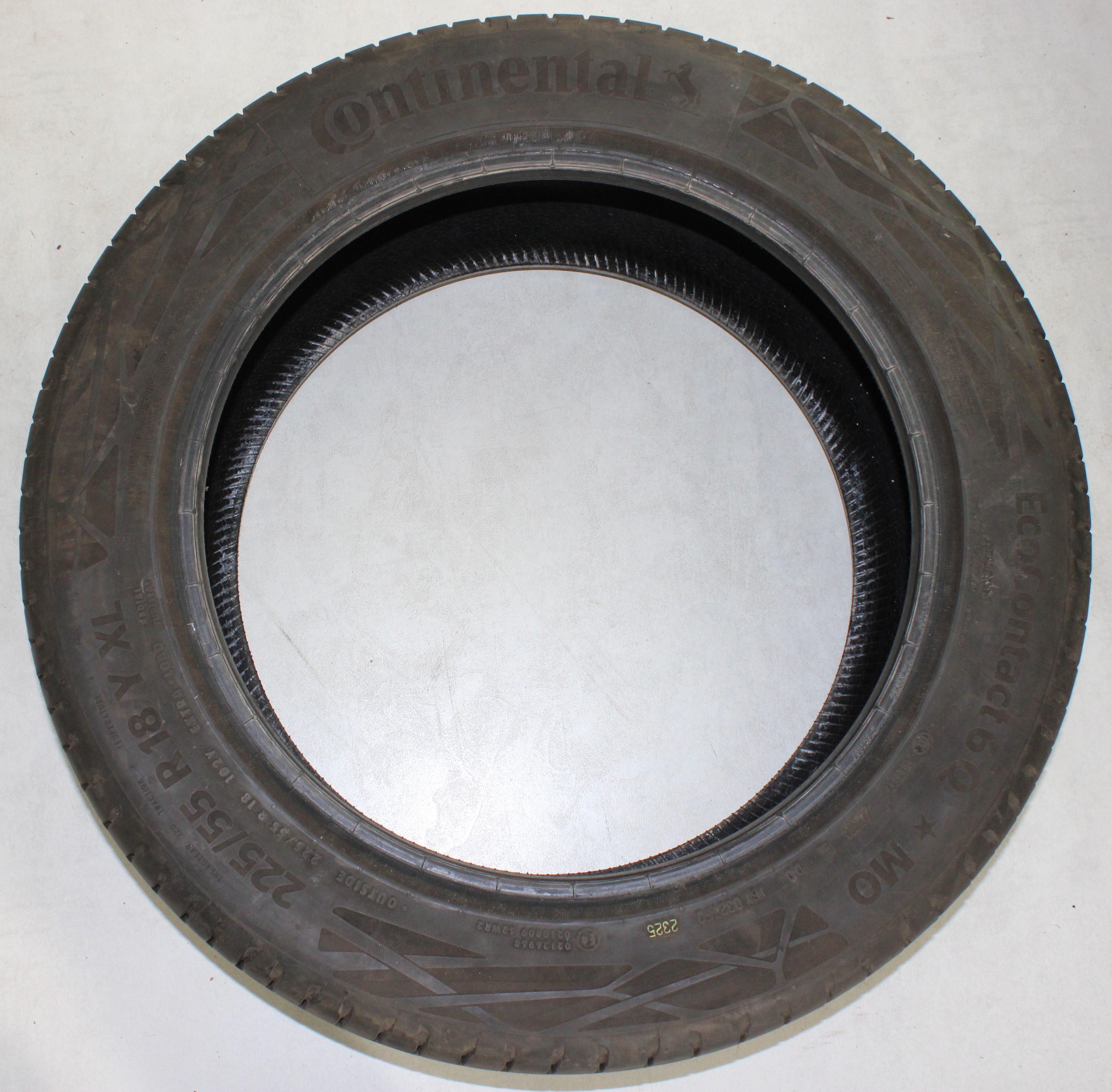 1 x 225/55R18 102Y Neumático de verano Continental Eco Contact 6Q MO* 5 mm 2025 XL