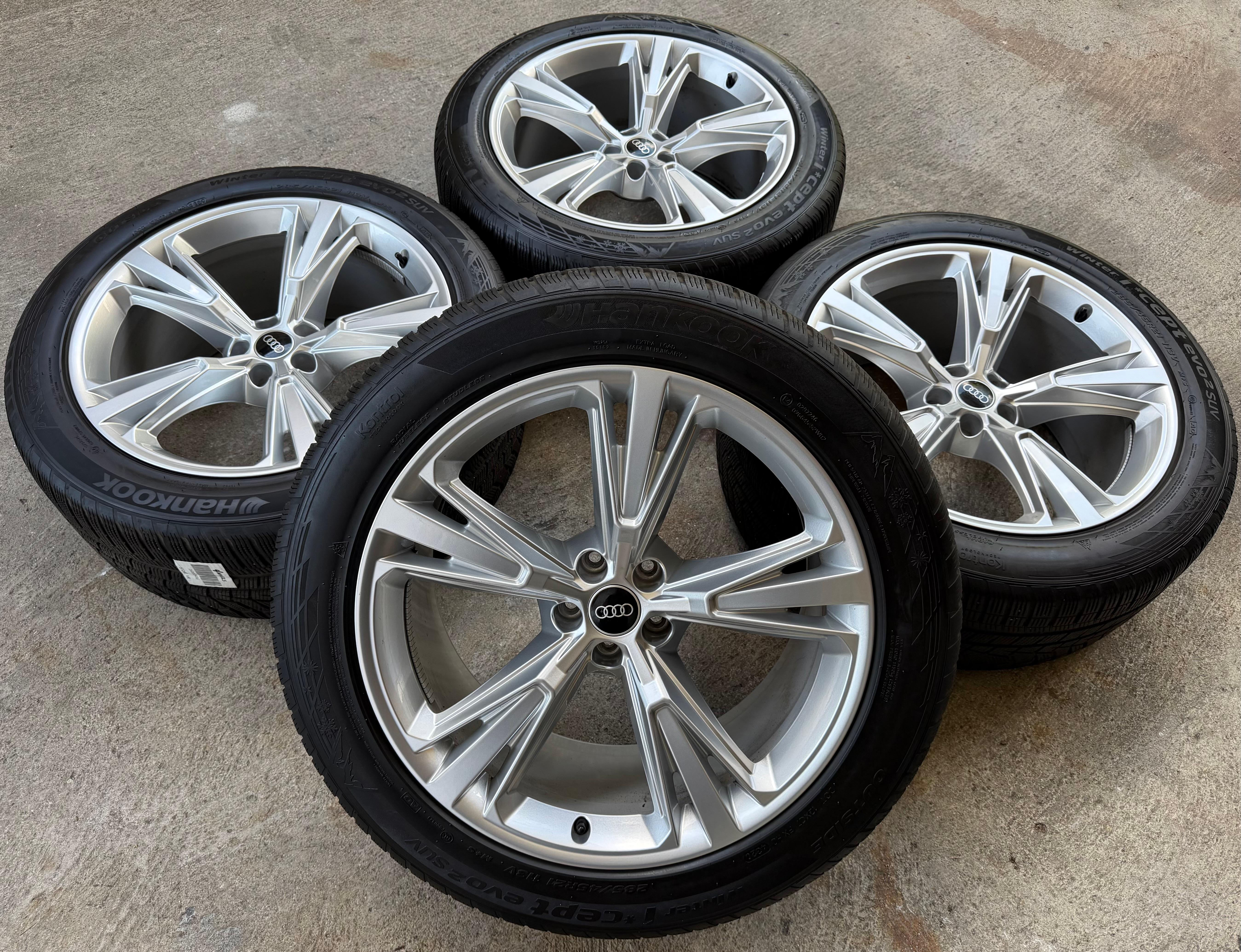 4 Original 21" Alu Winterräder Audi Q8 SQ8 4M 4M8601025H 285/45R21 113V Hankook