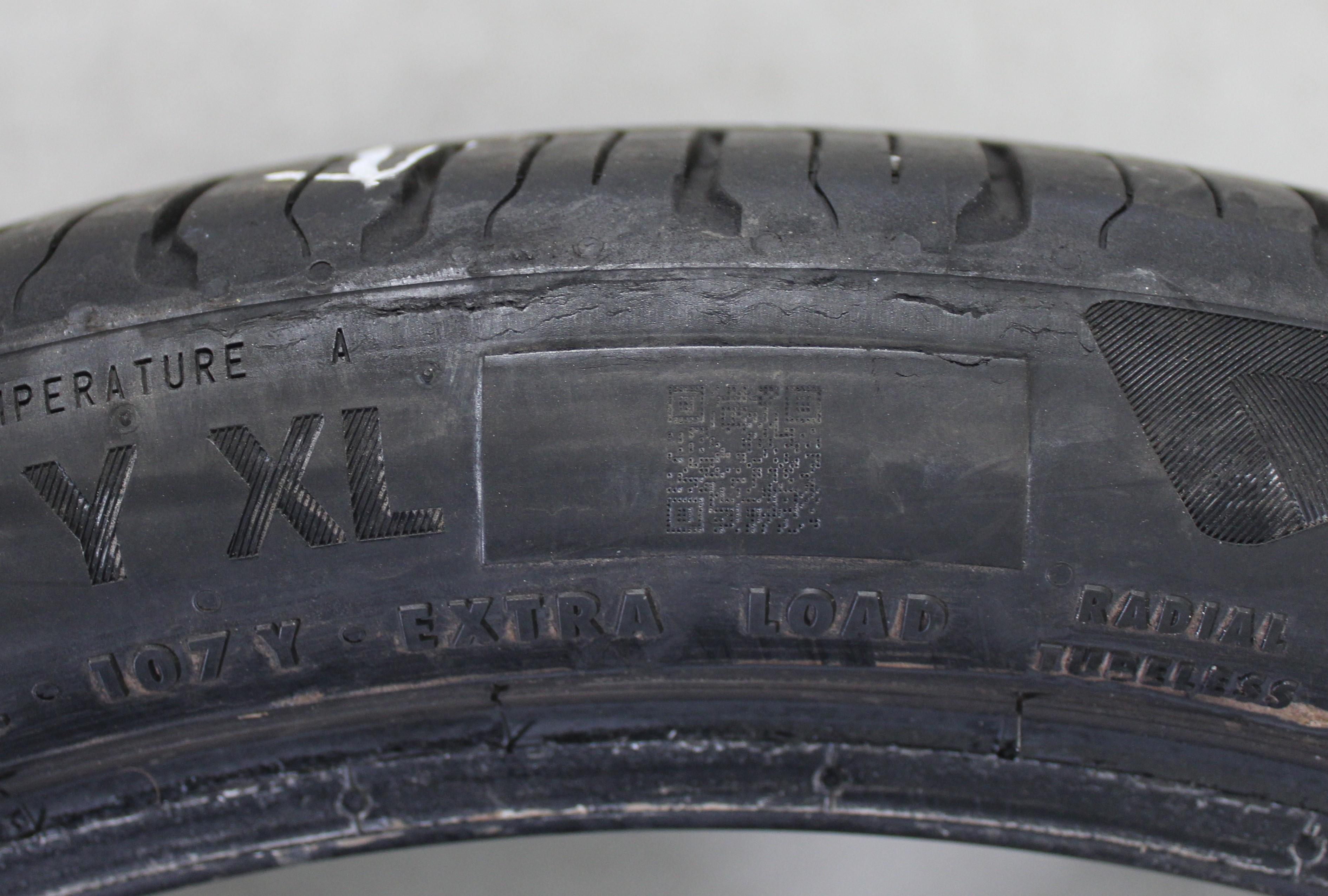 2 x 315/30R22 107Y Sommerreifen Continental  Eco Contact 6 4,5-5mm 2020 *
